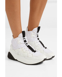 Stella McCartney Faux Leather And Neoprene Sneakers