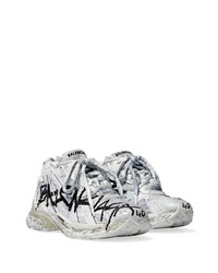 Balenciaga Graffiti Runner Lace Up Sneakers