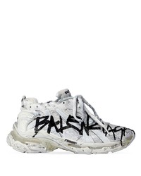 Balenciaga Graffiti Runner Lace Up Sneakers