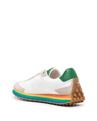 Salvatore Ferragamo Iggy Rainbow Sole Sneakers