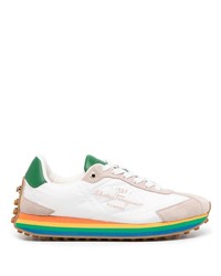 Salvatore Ferragamo Iggy Rainbow Sole Sneakers
