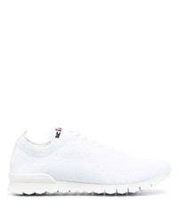 Kiton Knitted Low Lace Up Sneakers
