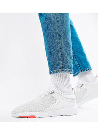 Pull&Bear Knitted Trainers In White