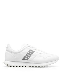 Blauer Lace Up Logo Patch Sneakers