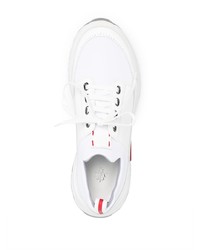 Eleventy Lace Up Low Top Sneakers