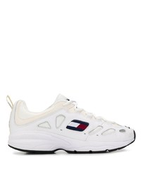 Tommy Jeans Leather Lace Up Sneakers