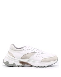 Eleventy Leather Low Top Sneakers