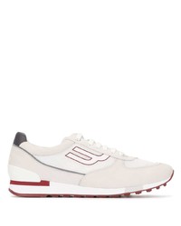 Bally Leather Panelled Sneakers