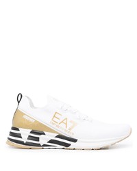 Ea7 Emporio Armani Logo Low Top Sneakers