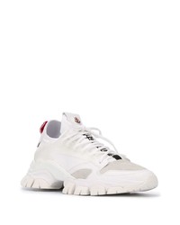 Moncler Logo Patch Lace Up Sneakers
