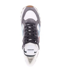 DSQUARED2 Logo Patch Panelled Sneakers
