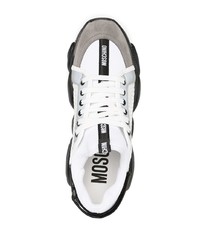 Moschino Logo Strap Teddy Sneakers