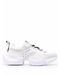 VERSACE JEANS COUTURE Low Top Chunky Leather Logo Sneakers