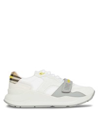 Burberry Low Top Panelled Sneakers