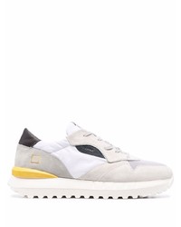 D.A.T.E Luna Panelled Low Top Sneakers