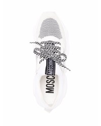 Moschino Mesh Panel Detail Sneakers