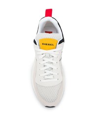 Diesel Mesh Panelled Sneakers