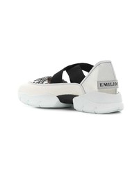 Emilio Pucci Multi Strap Sneakers