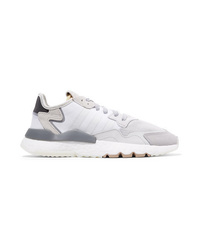 adidas Originals Nite Jogger Mesh Suede And Leather Sneakers