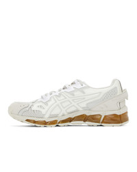 Gmbh Off White And Grey Asics Edition Gel Quantum 360 6 Low Top Sneakers