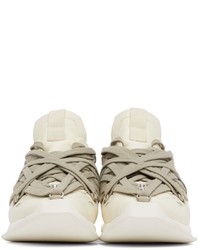 Rick Owens Off White Megalace Runner Sneakers