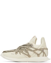 Rick Owens Off White Megalace Runner Sneakers