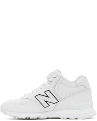 Junya Watanabe Off White New Balance Edition Eye 574 Leather Sneakers