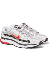 Nike P 6000 Cnpt Leather Mesh And Rubber Sneakers