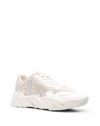 MSGM Panelled Detail Sneakers