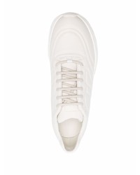 Giorgio Armani Panelled Lace Up Sneakers