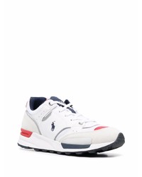 Polo Ralph Lauren Panelled Lace Up Sneakers