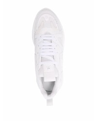 Philipp Plein Panelled Logo Embossed Chunky Leather Sneakers