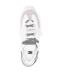 Moschino Panelled Low Top Sneakers