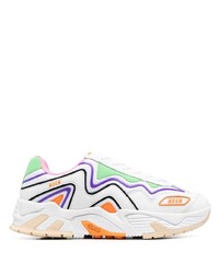 MSGM Panelled Low Top Sneakers