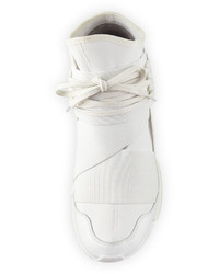 Y-3 Qasa High Top Trainer Sneaker White