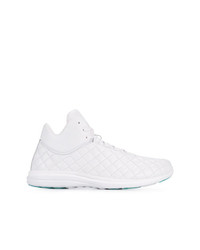 Apl Quilted Lace Up Sneakers
