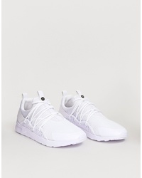 11 Degrees Runner Trainers In White