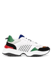 DSQUARED2 Stripe Detail Layered Sneakers