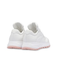 Prada Top Stitched Runner Sneakers