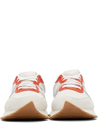 New Balance White 237 Sneakers