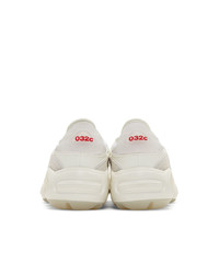 032c White Adidas Original Edition Salvation Sneakers