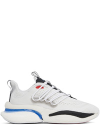 adidas Originals White Alphaboost V1 Sneakers