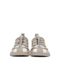 Dolce and Gabbana White And Beige Ns1 Sneakers