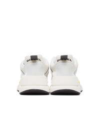 Diesel White And Black S Serendipity Sneakers