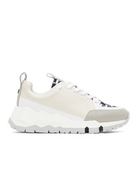 Pierre Hardy White And Black Street Life Low Top Sneakers