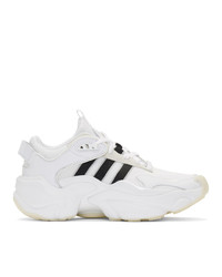 adidas Originals White And Black Tephra Sneakers