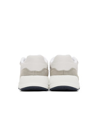 A.P.C. White And Grey Age Mary Sneakers