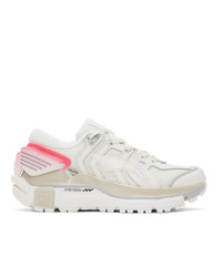 Li-Ning White And Grey Sun Chaser Sneakers