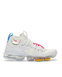 Nike White And Red Dmsx Air Vapormax Dsvm Sneakers