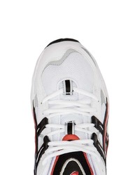 Asics White Black And Red Gel Kayano 5 Og Sneakers